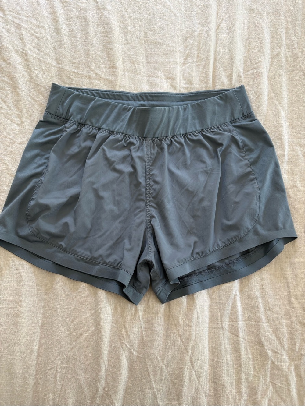 Athleta Slate Blue/Gray Athletic Shorts